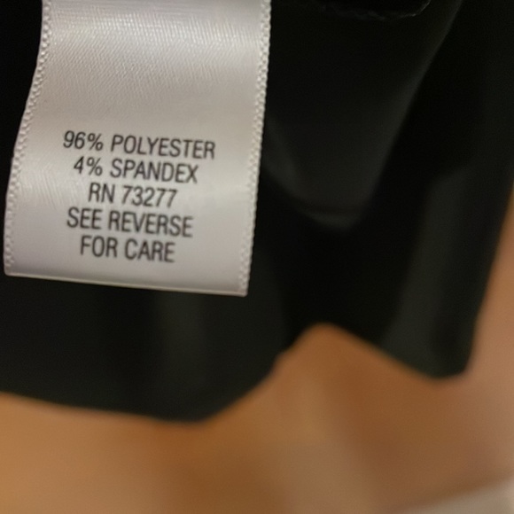 EUC, Sophisticated, sequin, boat neck, belt optional, black dress.  Size XL - Picture 5 of 6